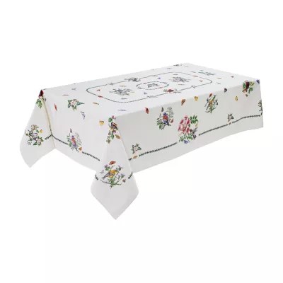 Portmeirion Botanic Birds Tablecloth, Color Ivory JCPenney