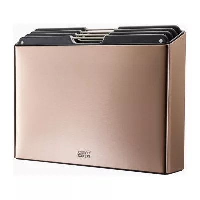 Joseph Joseph Folio Steel Cutting Board with Case Set, Color Gold JCPenney