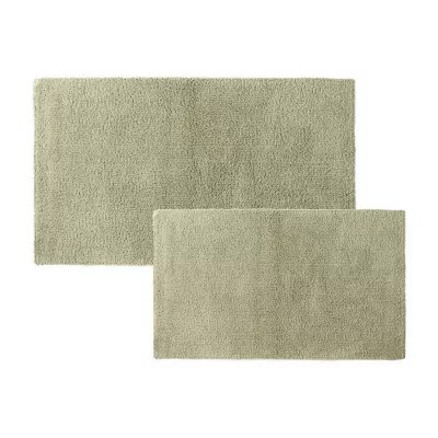 Linden Street Reversible Bath Rug Set, Color Seagrass JCPenney