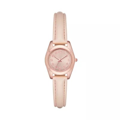 Womens Pink Strap Watch Fmdjo129 JCPenney