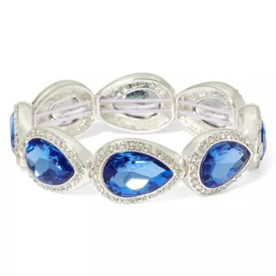 Jewelry Stretch BraceletJCPenney, Color Blue
