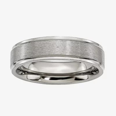 Mens 6mm Titanium Wedding Band JCPenney