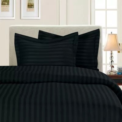 Elegant Comfort Luxurious Wrinkle Resistant Damask Stripe Duvet Cover Set JCPenney