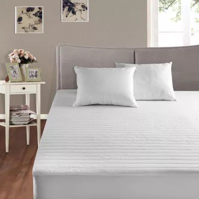 Cotton Basics Just Cotton CottonFilled Mattress Pad, Color White