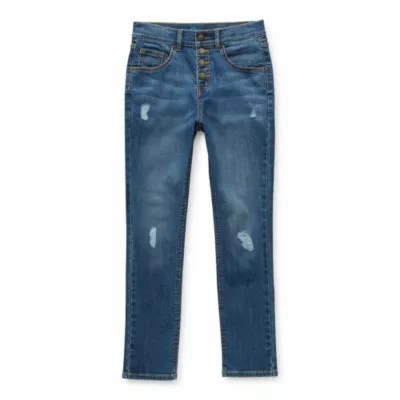 Thereabouts Little & Big Girls High Rise Adjustable Waist Stretch