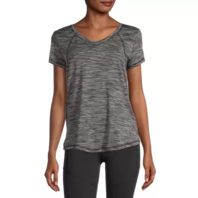 Xersion Womens Performance V Neck Short Sleeve TShirt JCPenney