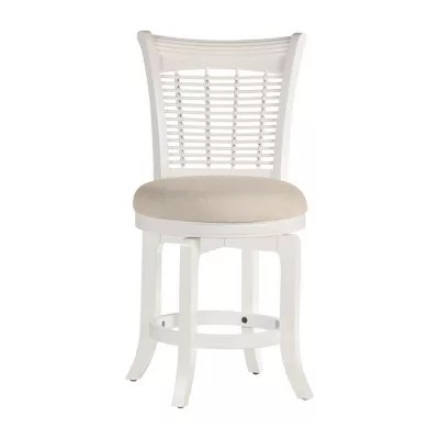 Bayberry Swivel Bar Stool, Color White JCPenney