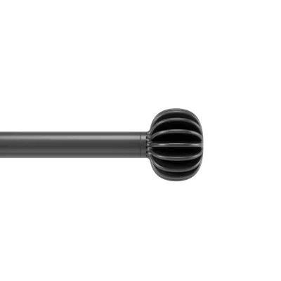 Umbra Finn 1 IN Adjustable Curtain Rod, Color Matte Black JCPenney