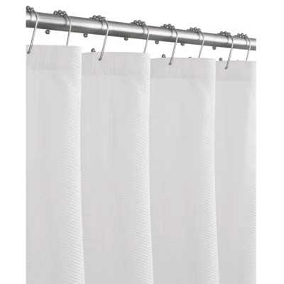 Maytex Microfiber Textured Shower Curtain Liner