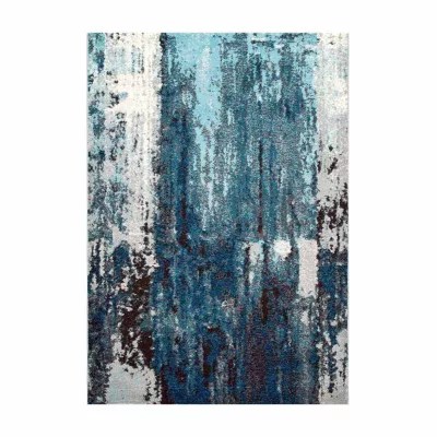 nuLoom Abstract Haydee Rectangular Area Rug, Color Blue JCPenney
