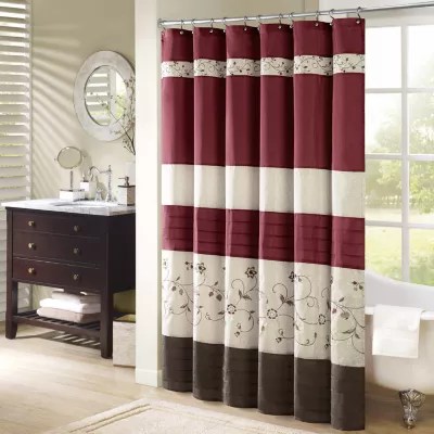 Madison Park Belle Embroidered Shower Curtain JCPenney