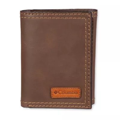 Columbia Rfid Extra Capacity Trifold Wallet, Color Brown JCPenney