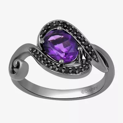 Enchanted Disney Fine Jewelry Villains Womens 1/5 CT. T.W. Genuine