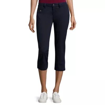 Arizona Schoolgirl Skinny Cropped PantsJuniors