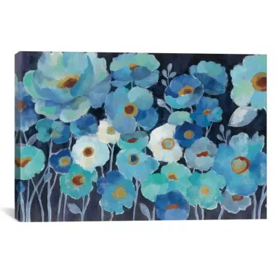 Icanvas Indigo Flowers I Canvas Art, Color Multi JCPenney