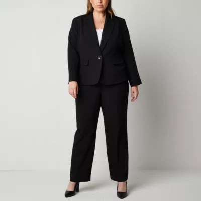 Le Suit Pant SuitPlus, Color Black JCPenney