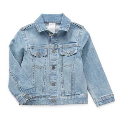 Okie Dokie Toddler Unisex Denim Jacket, Color Julian Wash JCPenney