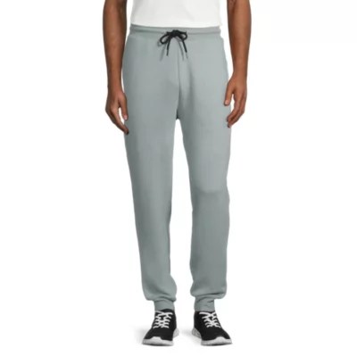 Xersion Quick Dry Cotton Fleece Mens Mid Rise Moisture Wicking Jogger