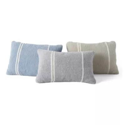 Home Expressions Textured Stripe Lumbar Pillow JCPenney