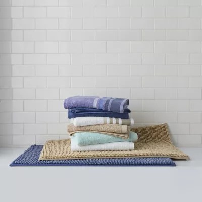 Home Expressions Solid & Stripe Bath Bundle JCPenney