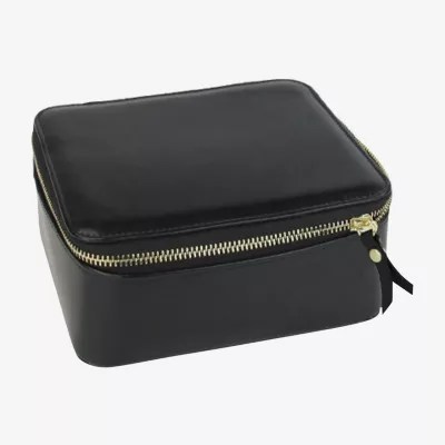 Mele And Co Bento Box Black Jewelry Travel Case, Color Black JCPenney