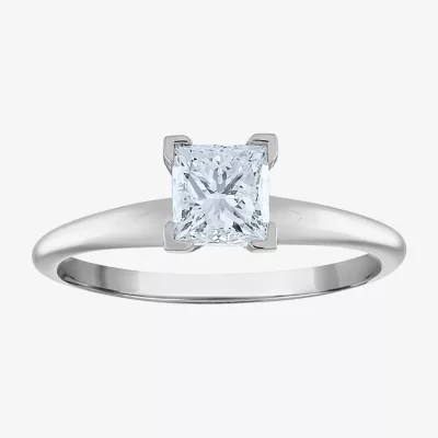Deluxe Collection (I / I2) Womens 1 CT. T.W. Genuine White Diamond 14K
