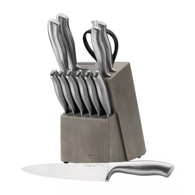 Chicago Cutlery Insignia Steel 13pc Knife Set with Block, Color Stainless Steel JCPenney