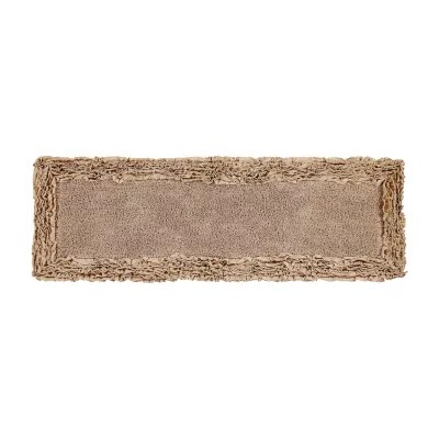 Better Trends Shaggy Border Mat Bathroom Rug Runner JCPenney