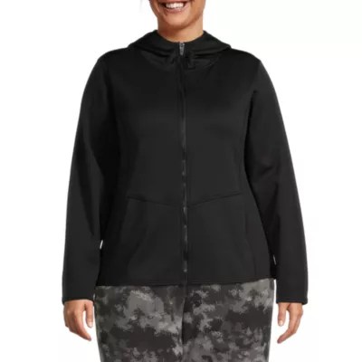 Xersion XWarmth Zip Front Hooded Jacket Plus JCPenney