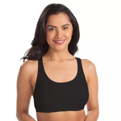 Leading Lady® Breathable Cotton Racerback Sports BraJCPenney