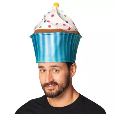 Adult Blue Cupcake Hat Costume Accessory, Color Blue JCPenney