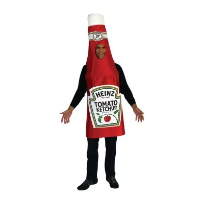 Adult Heinz Classic Ketch Bottle Costume, Color Red JCPenney