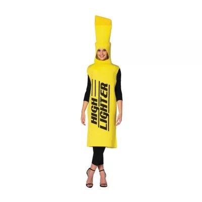 Adult Highlighter Costume, Color Black JCPenney