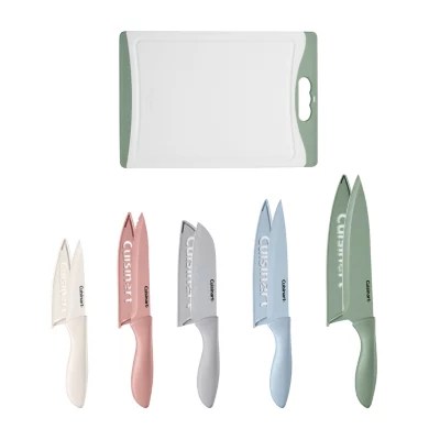 Cuisinart Pastel 11pc. Cutting Board and Knife Set, Color Multi JCPenney