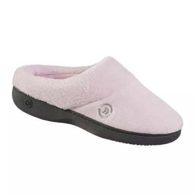 Isotoner® Mixed Microterry Hoodback Clog SlippersJCPenney