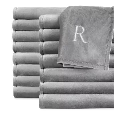 North Pole Trading Co. Monogram Throw JCPenney