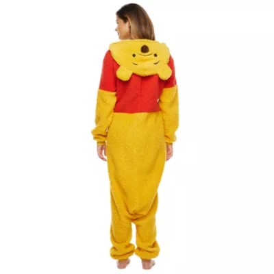 Disney Women Winnie The Pooh Long Sleeve One Piece Pajama, Color: Winnie The Pooh - Jcpenney