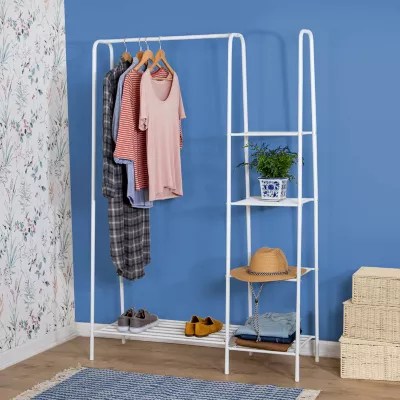 HoneyCanDo 5Shelf Shelving Unit, Color White JCPenney