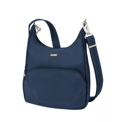 AntiTheft Classic Crossbody Bucket BagJCPenney, Color Midnight