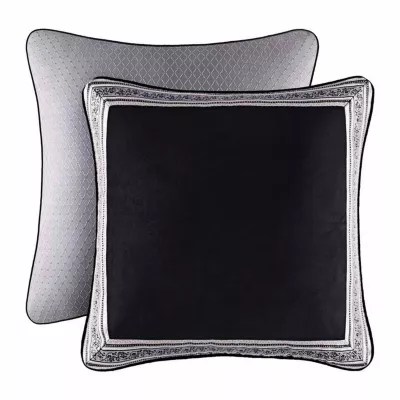 Queen Street Giselle Euro ShamJCPenney, Color Silver