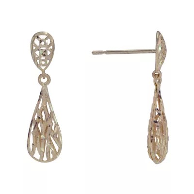 14K Gold Drop Earrings JCPenney