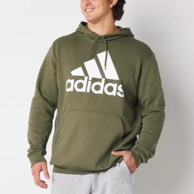 adidas Big and Tall Mens Long Sleeve Hoodie JCPenney