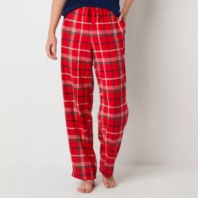 Sleep Chic Womens Pajama Flannel Pants JCPenney