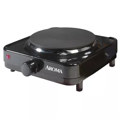 Aroma AHP303 Single Burner Hot PlateJCPenney, Color Black