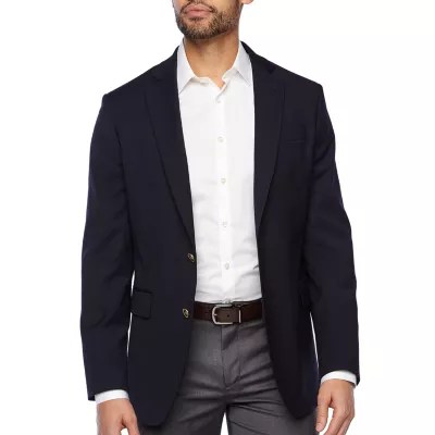 Stafford Hopsack Mens Classic Fit Blazer JCPenney
