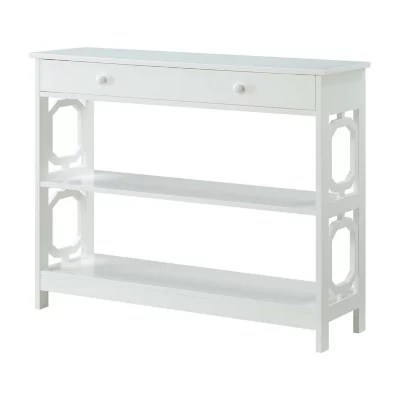 Convenience Concepts Omega 1Drawer Console Table JCPenney