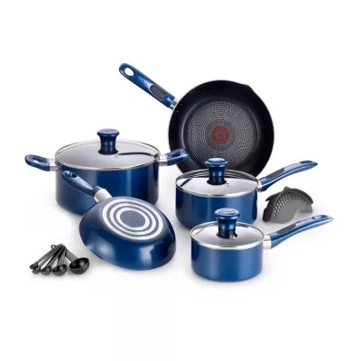 TFal Excite 14pc. Aluminum Dishwasher Safe NonStick Cookware Set