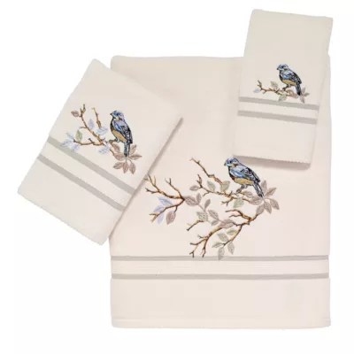 Avanti Love Nest Bath Towel Collection, Color Ivory JCPenney