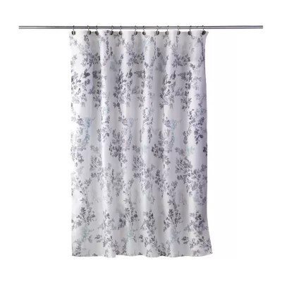 Saturday Knight Greenhouse Leaves Shower Curtain, Color Aqua JCPenney