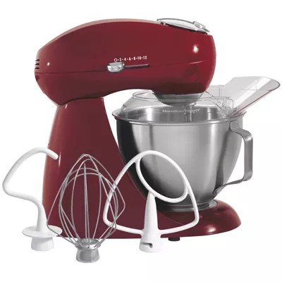 Hamilton Beach® Metal Stand Mixer 63232, Color Red JCPenney
